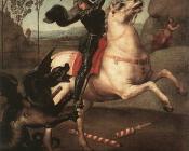 拉斐尔 : St George Fighting the Dragon